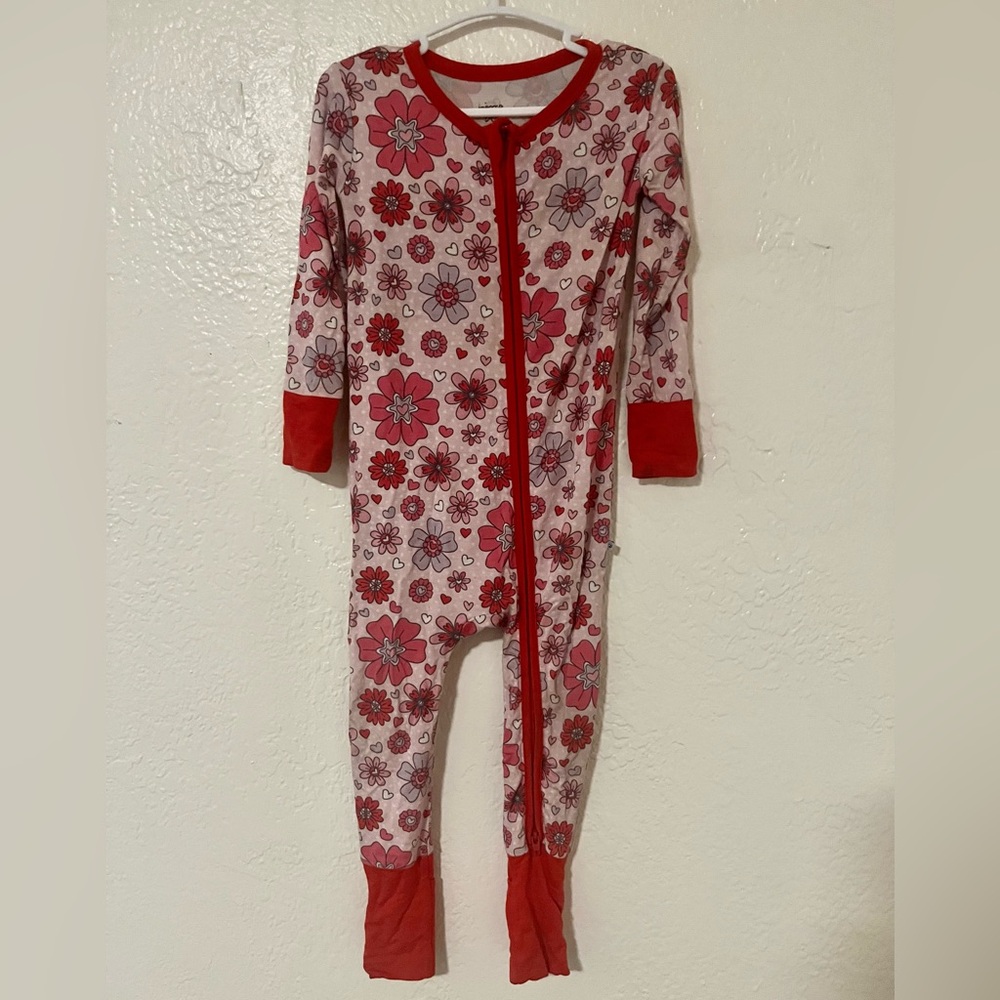 Birdie Bean bamboo convertible footie 12-18 months